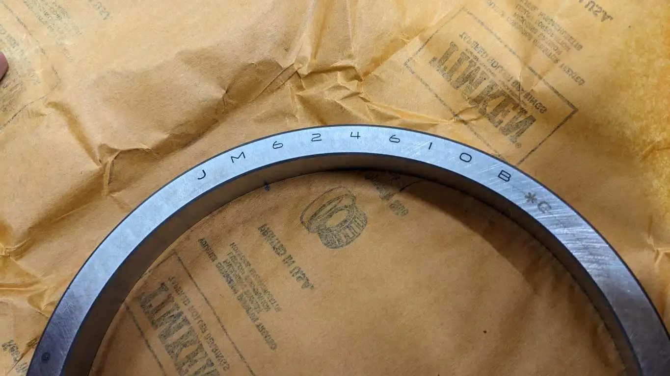 Timken JM624610B Tapered Roller Bearing Cup 180mm x 26mm Tapered Single & Flange - Image 3