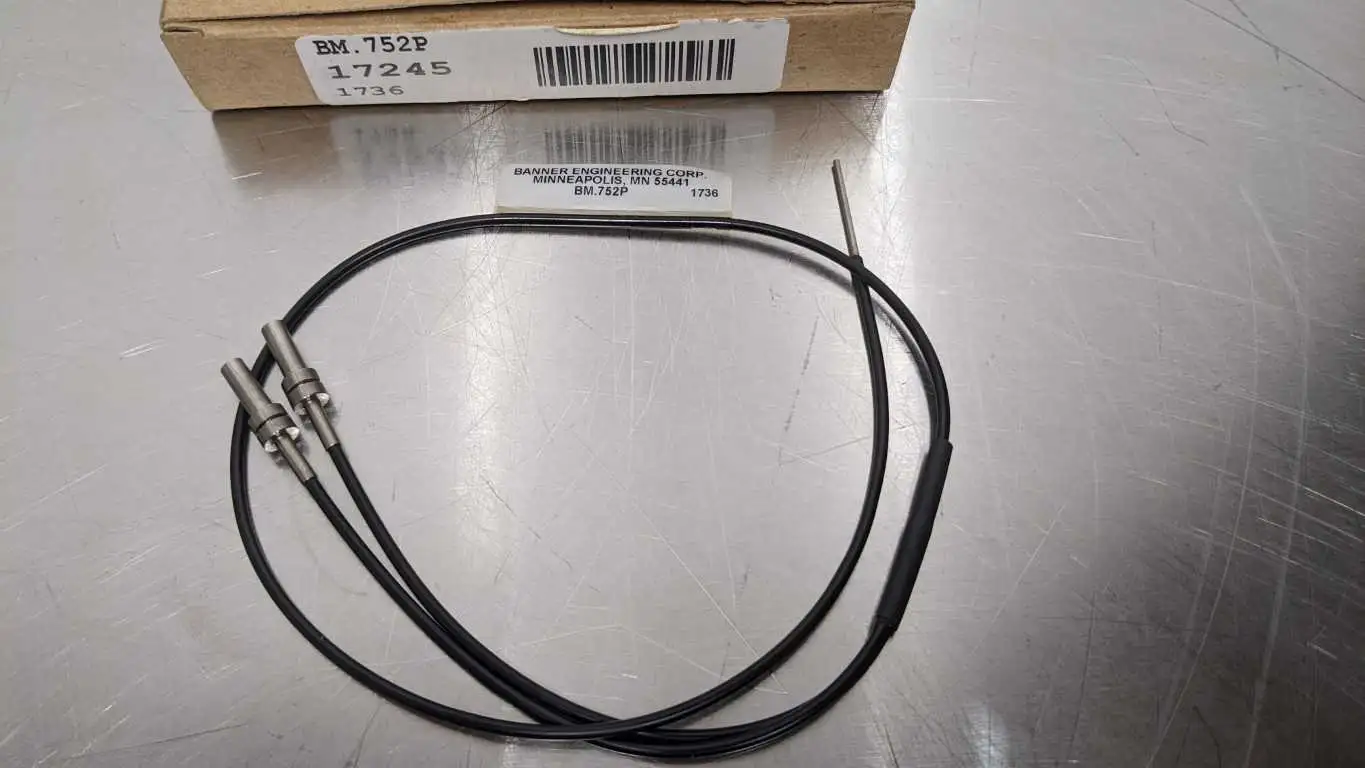 Banner BM.752P High Temperature Fiberoptic Sensor 17245 - Image 2