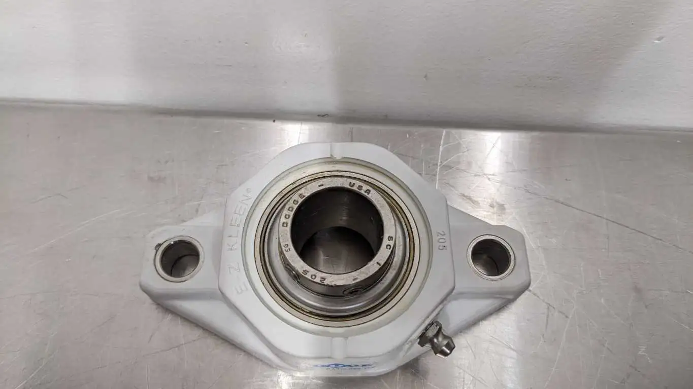 Dodge F2B-SCEZ-100-PCR 2 Bolt Flange Mount Bearing 1" E-Z Kleen Polymer Housing - Image 3