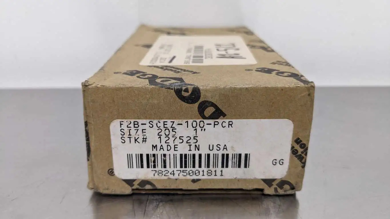 Dodge F2B-SCEZ-100-PCR 2 Bolt Flange Mount Bearing 1" E-Z Kleen Polymer Housing - Image 7