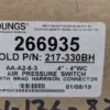 Dungs 266935 Air Pressure Switch .4"-4"WC Old PN 217-330BH AA-A2-6-3 with Brad Harrison Connector - Image 9
