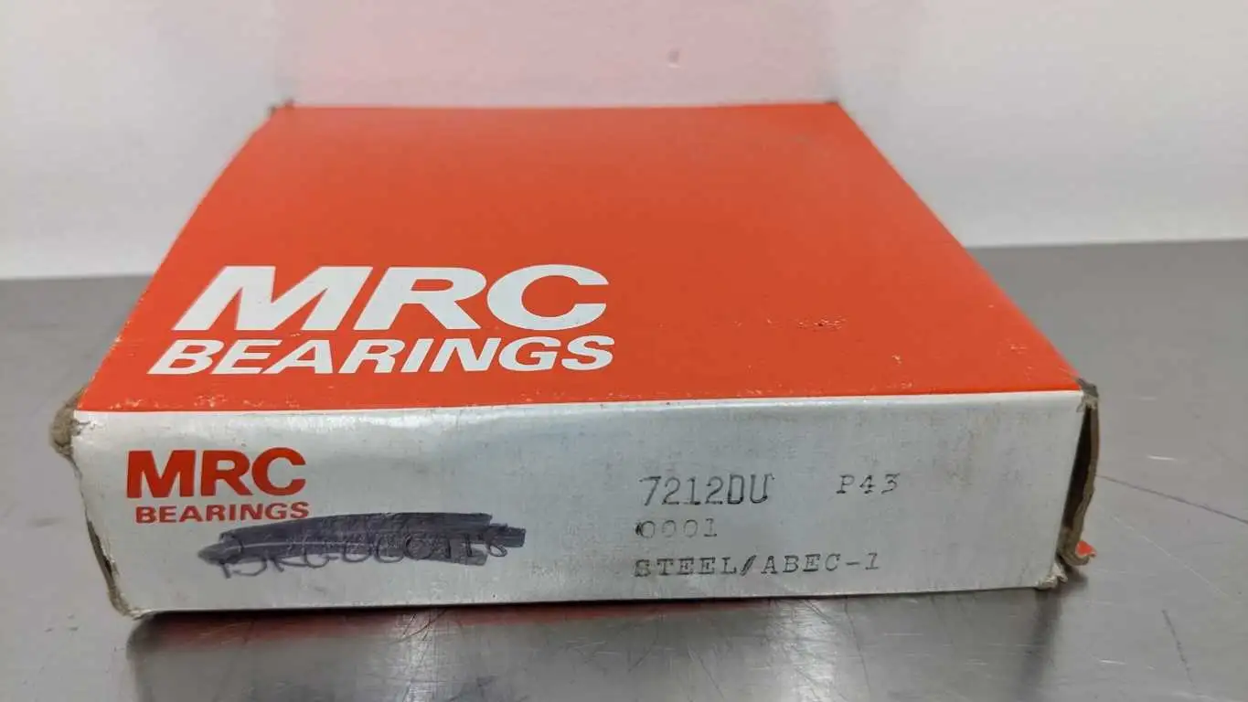 MRC 7212DU Angular Contact Bearing 60mm ID ID 110mm OD 22mm Wide 0001 STEEL/ABEC-1 - Image 5
