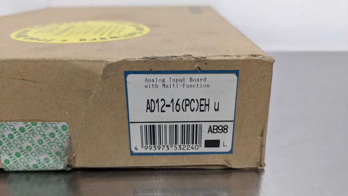 Contec AD12-16 Analog Input Board with Multi-Function (PC) EH u - Image 9