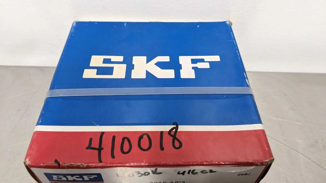 SKF 3215 A/C3 Double Row Angular Contact Ball Bearing 75mm ID 130mm OD 41.3 Wide 30° - Image 2