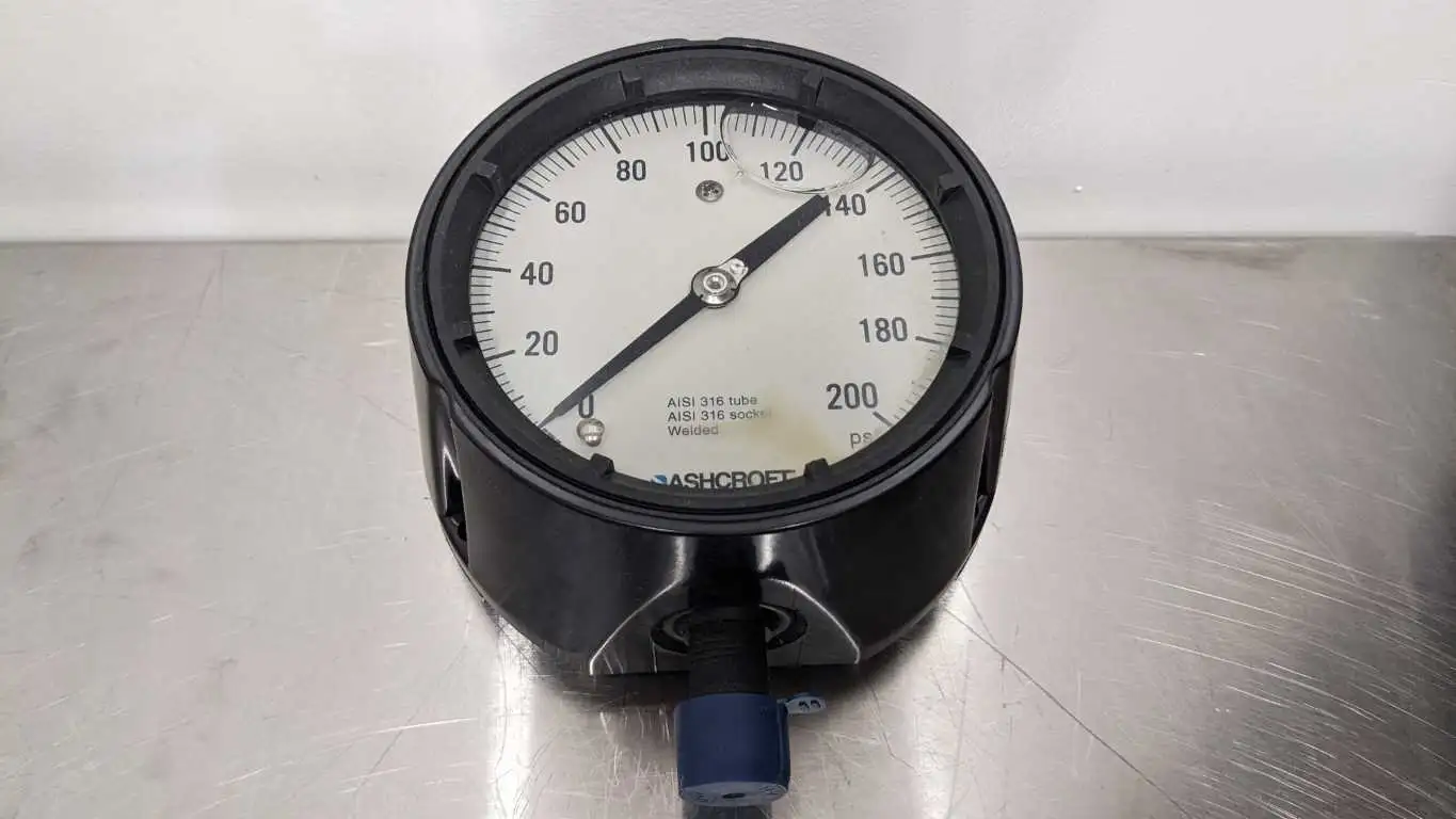 Ashcroft 45-1279-SS-04L-200 Duragauge 200 Lb 4 1/2 Inch 316 Tube 200# - Image 2
