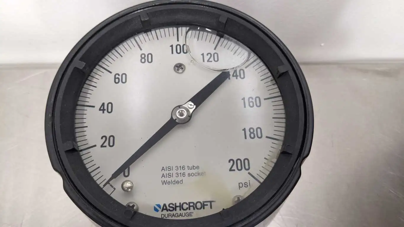 Ashcroft 45-1279-SS-04L-200 Duragauge 200 Lb 4 1/2 Inch 316 Tube 200# - Image 3