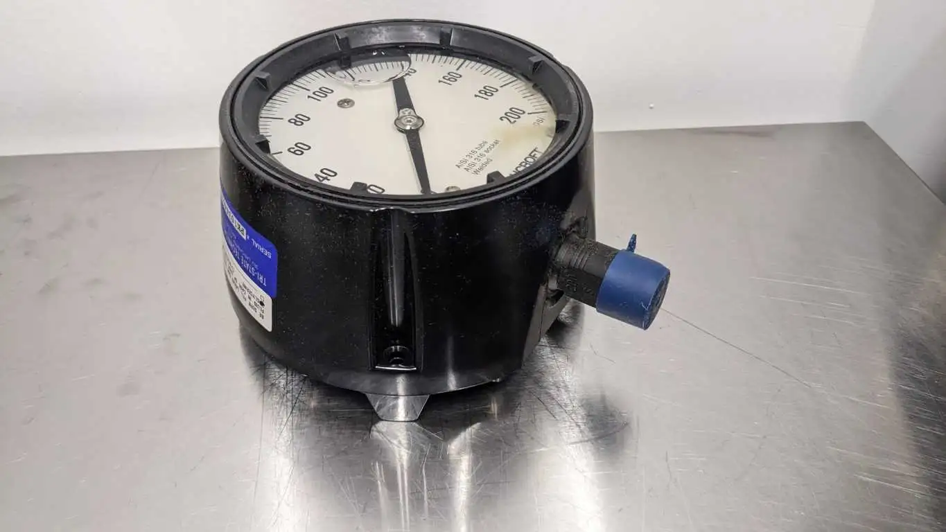 Ashcroft 45-1279-SS-04L-200 Duragauge 200 Lb 4 1/2 Inch 316 Tube 200# - Image 4