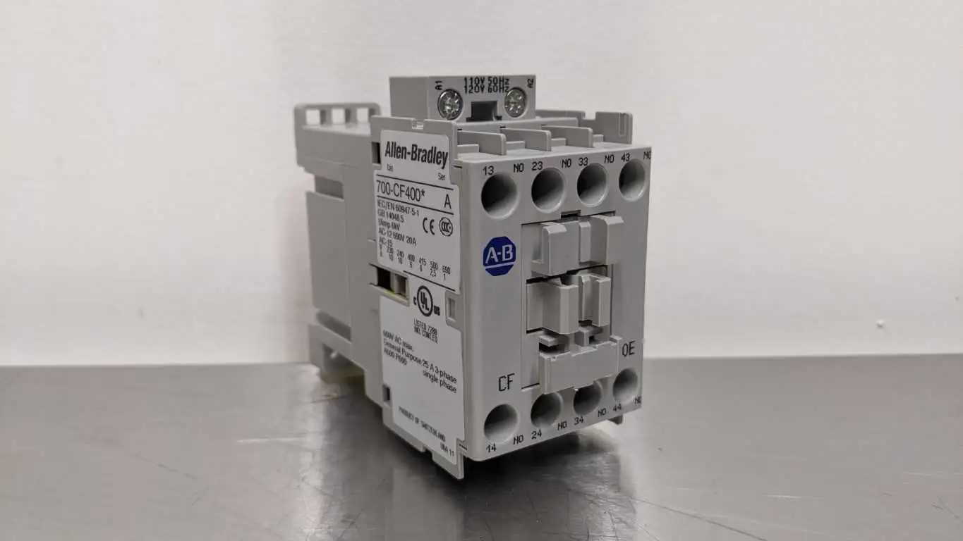 Allen-Bradley 700-CF400D Control Relay Ser A 4NO 110/120VAC Coil - Image 2
