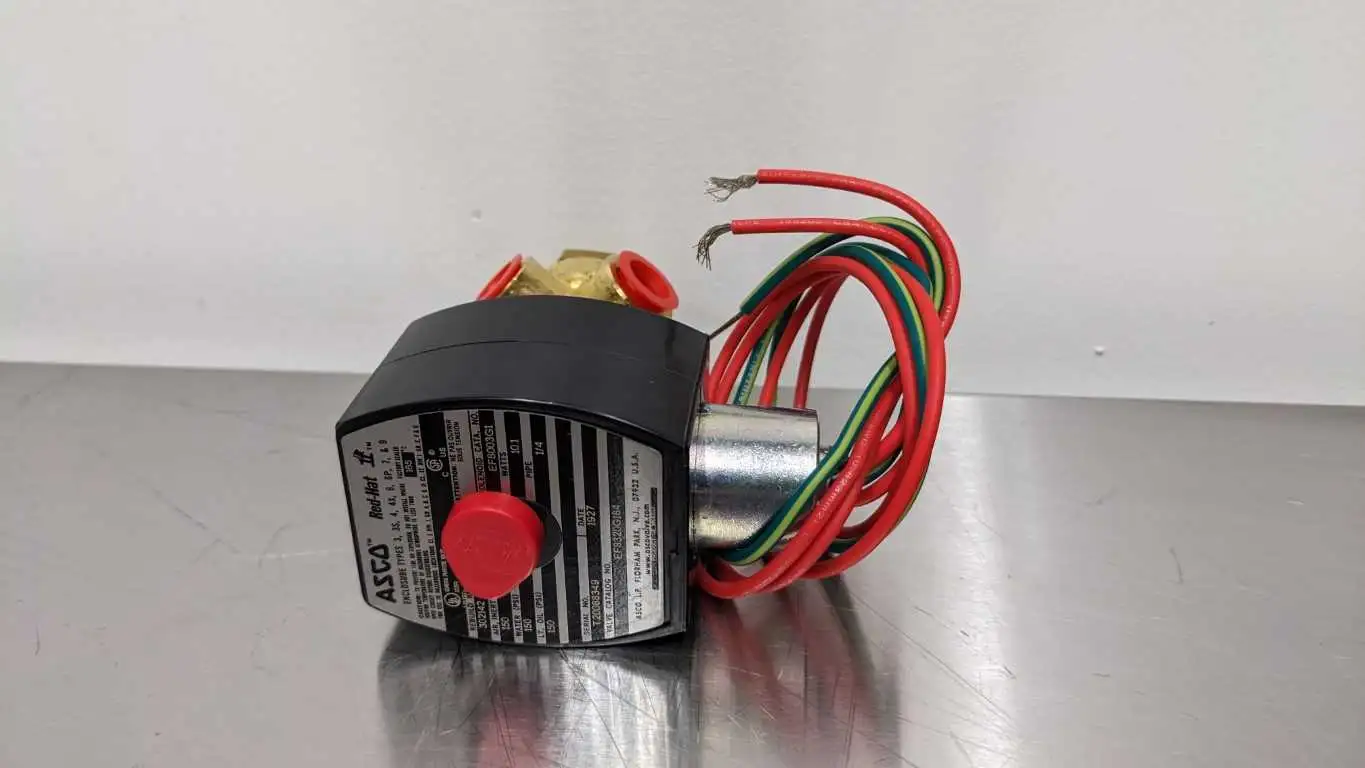 ASCO EF8320G184 Solenoid Valve 1/4" NPT 120/60 110/50 Replaces 8320a185 - Image 2