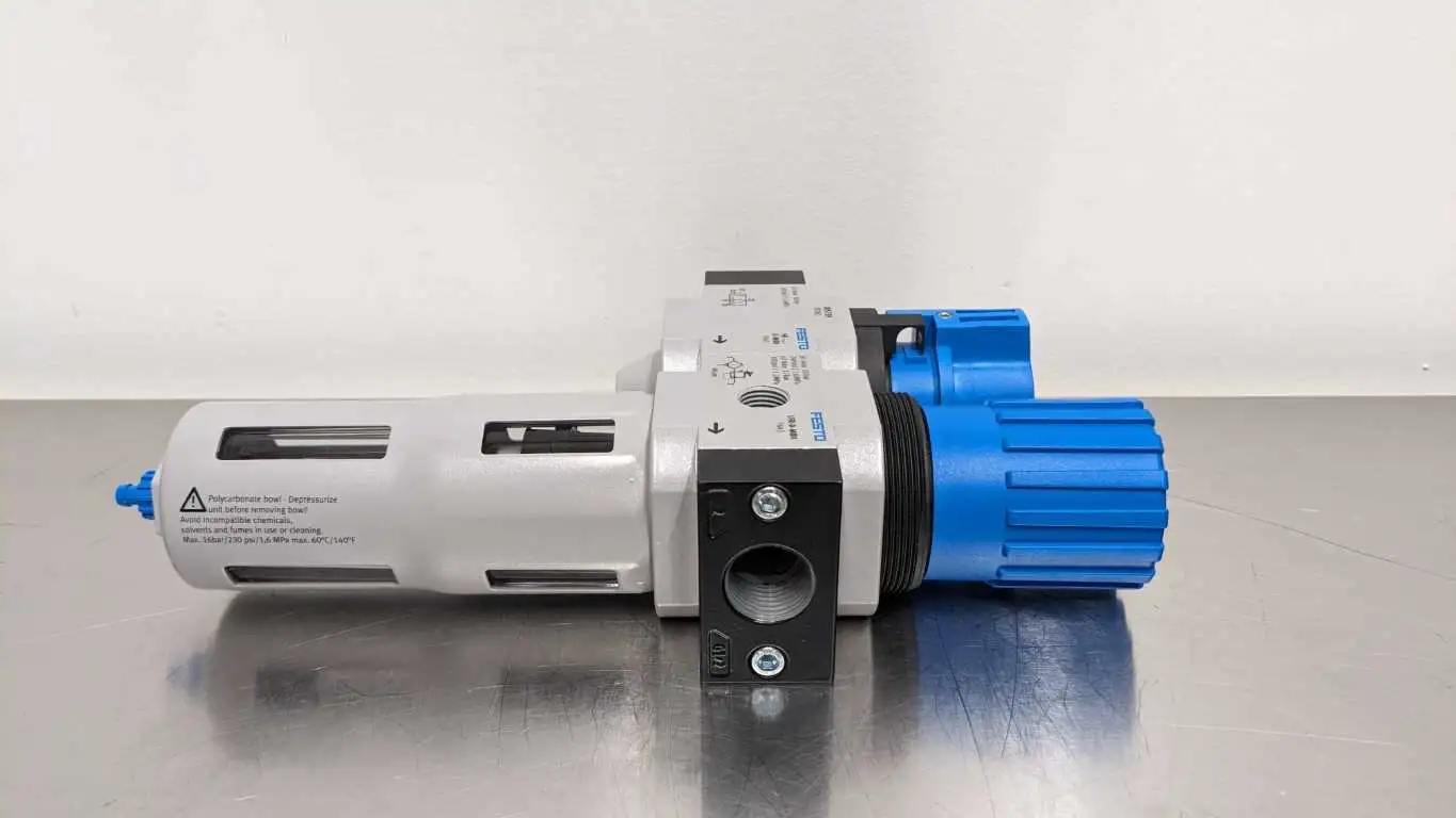 Festo LFR-1/2-D-MIDI-KC Air Filter Preparation Unit 185739 H160 - Image 6