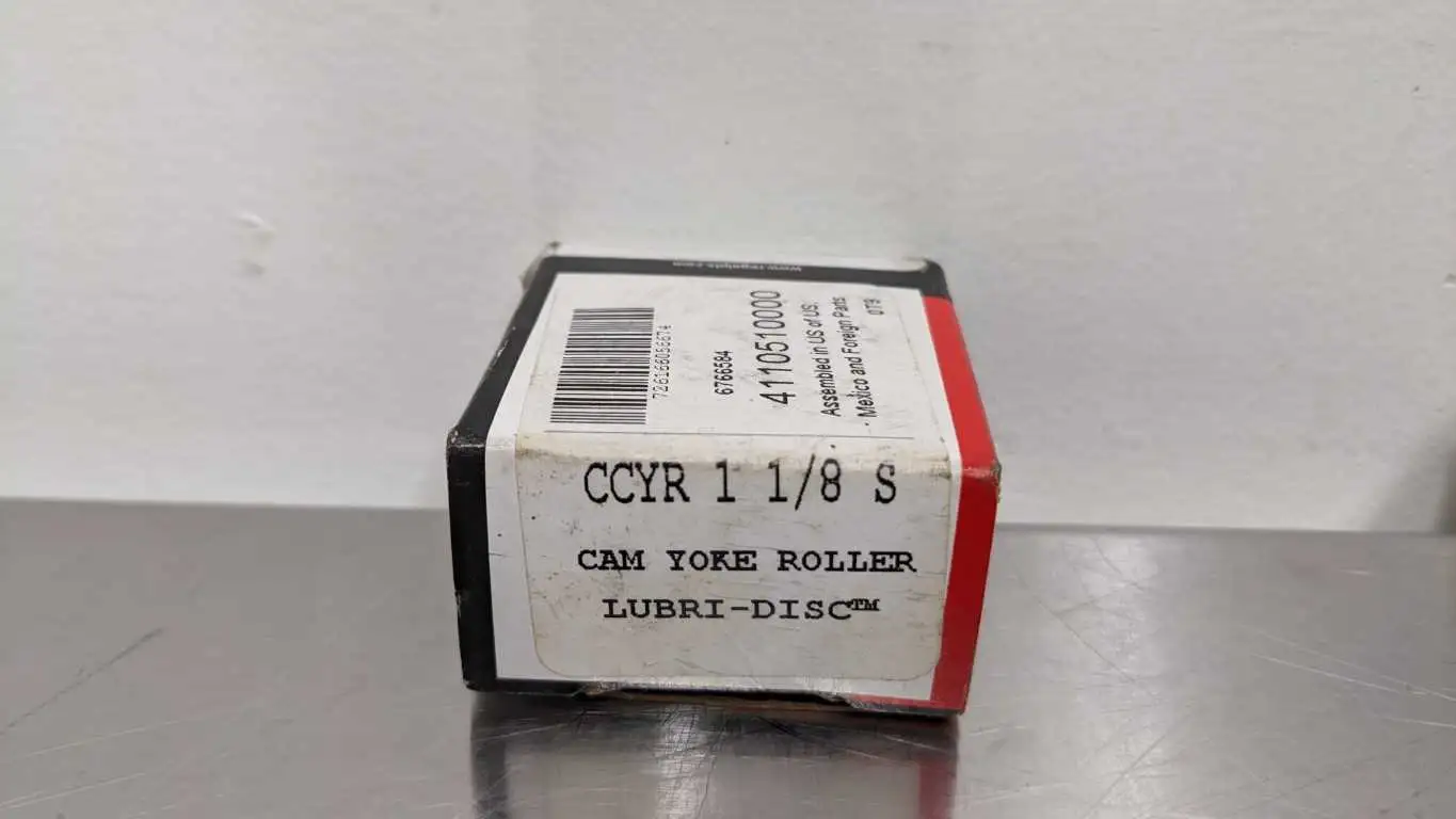 McGill CCYR 1 1/8 S Cam Yoke Roller Lubri-Disc New in Box - Image 4