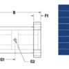 Thomson SSUTFB20 Twin Flanged Pillow Block 1.250" Super Smart Ball Bearing - Image 7