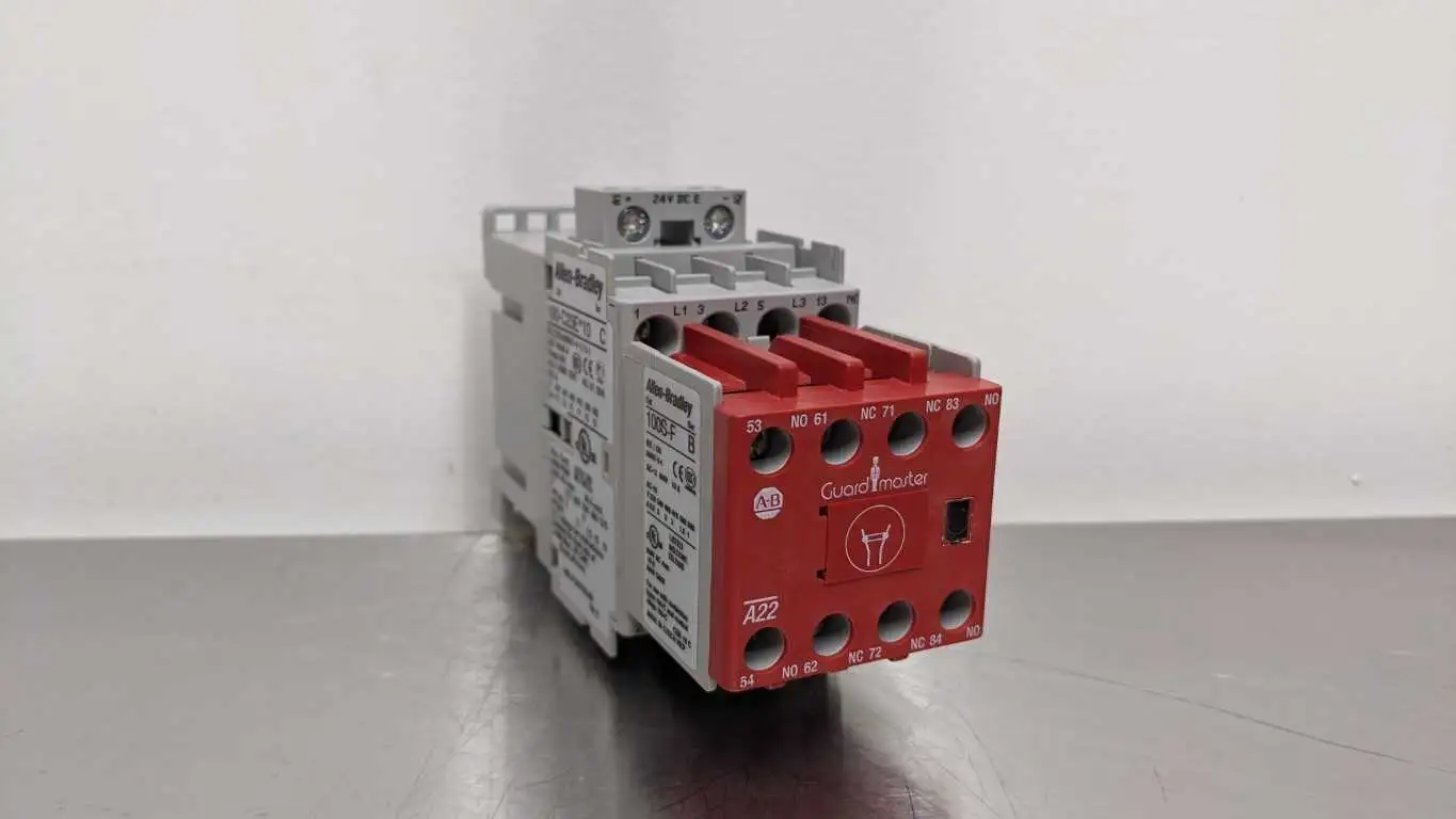 Allen-Bradley 100S-C23EJ32C Safety Contactor Ser C 3NO 2NC 24VDC Coil Auxiliary Contact New in Box - Image 2