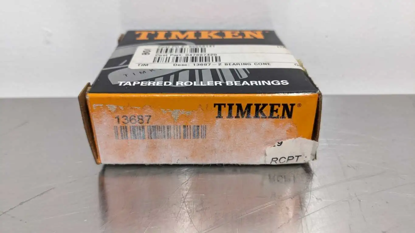 Timken 13687 Tapered Roller Bearing 1 1/2" ID x 1.75" to 1.89" OD x .7500" Wide - Image 5