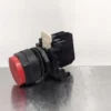 Eaton E22PB2 E22B1 Non-Illuminated Momentary Pushbutton 25mm Red - Image 2