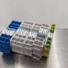 11 Pack Siemens 8WH2 000-0GA00 Spring Loaded Terminal 4mm Blue Gray Green