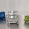 11 Pack Siemens 8WH2 000-0GA00 Spring Loaded Terminal 4mm Blue Gray Green - Image 2