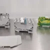8 Pack Siemens 8WH2 000-0AH00 Spring Loaded Terminal 6mm Gray Green - Image 2