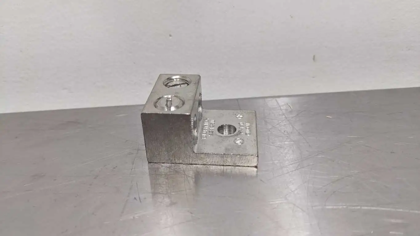 Burndy K2A25U Universal Terminal 14-1/0 CU & AL Aluminum 2 Connector Lugs - Image 2