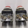 2 Pack Allen-Bradley 800T-B Pushbutton Ser T Red - Image 3