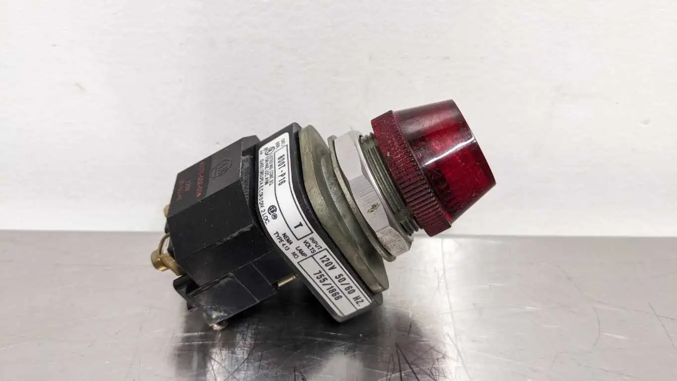 Allen-Bradley 800T-P16 Pilot Light Ser T Red