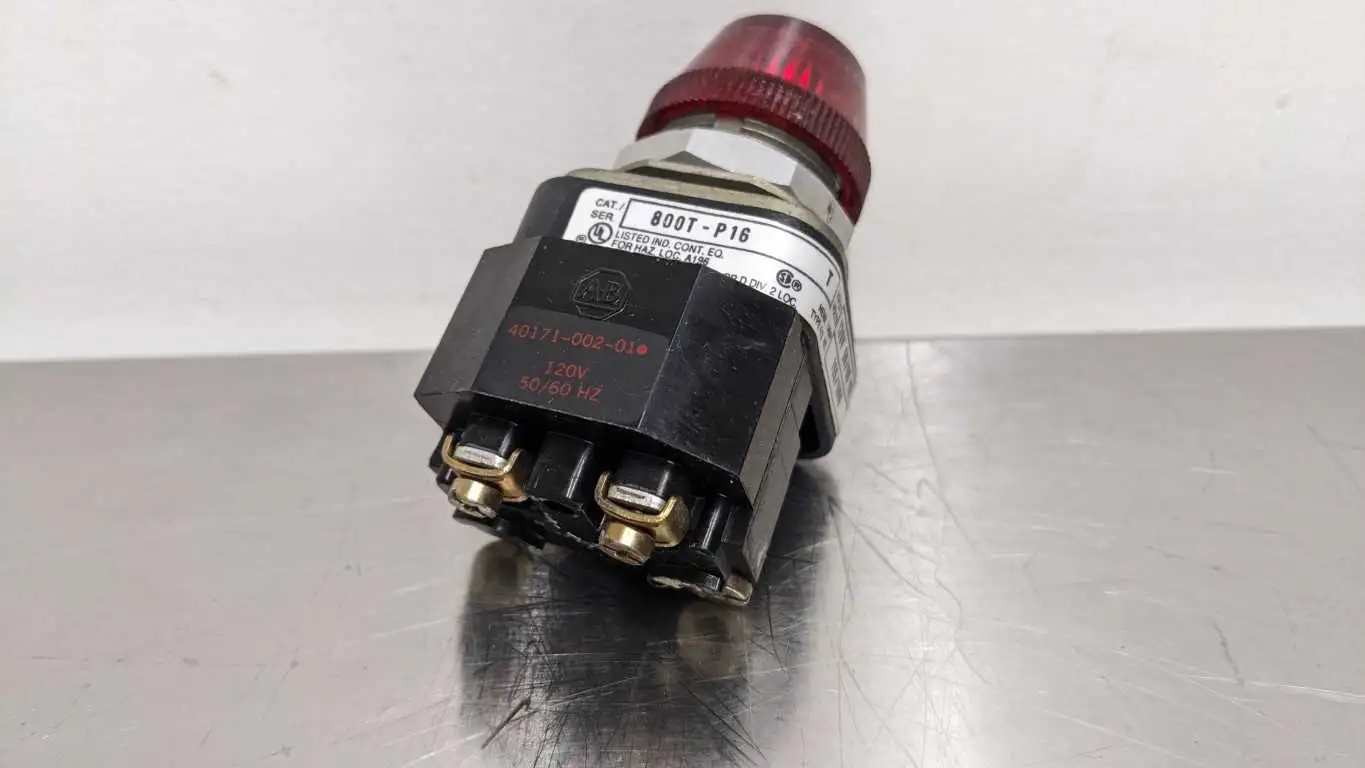 Allen-Bradley 800T-P16 Pilot Light Ser T Red - Image 3