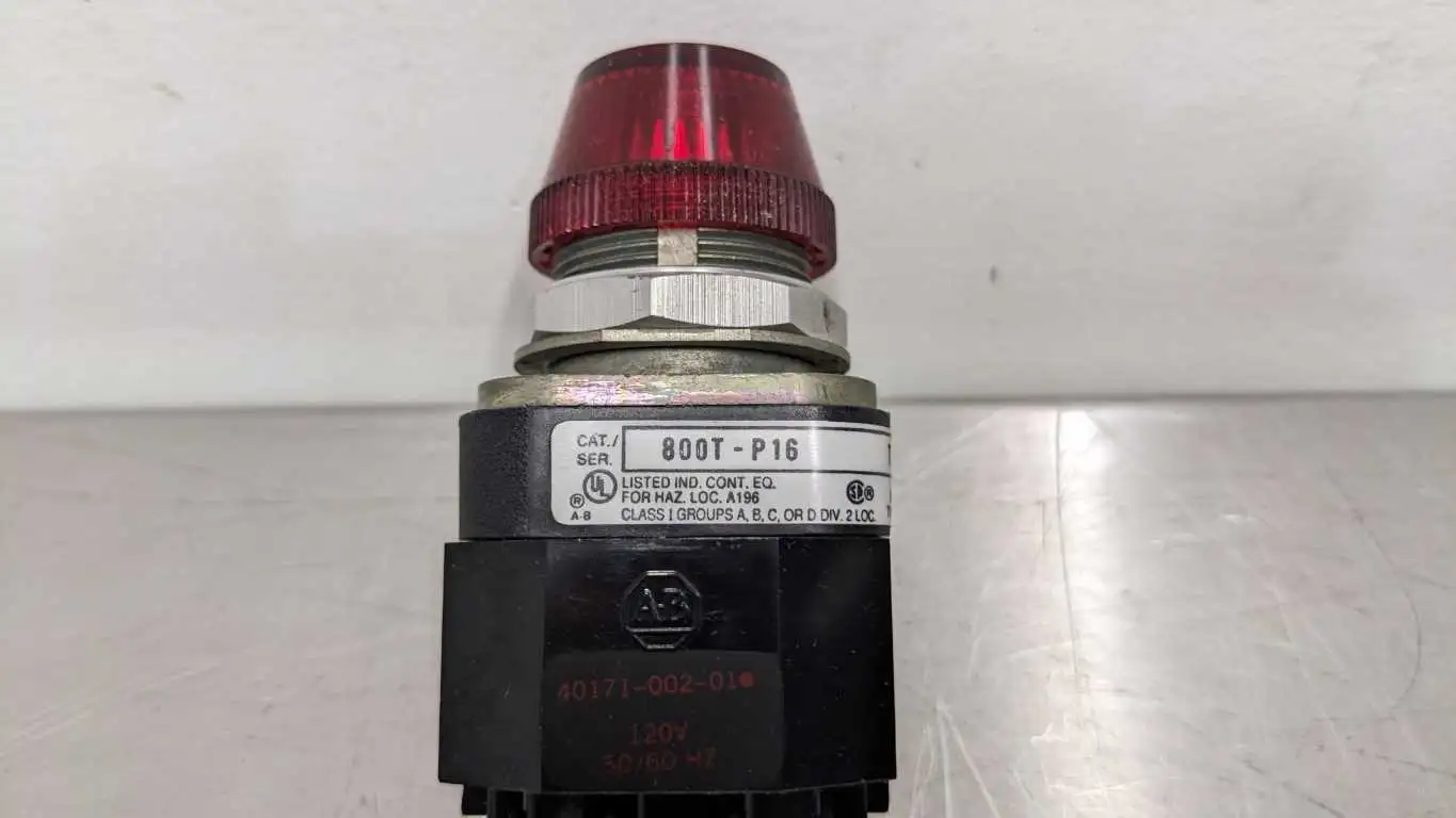 Allen-Bradley 800T-P16 Pilot Light Ser T Red - Image 5