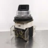 Allen-Bradley 800T-H2 2 Position Selector Switch Ser T with 2 800T-XA Contact Blocks - Image 3