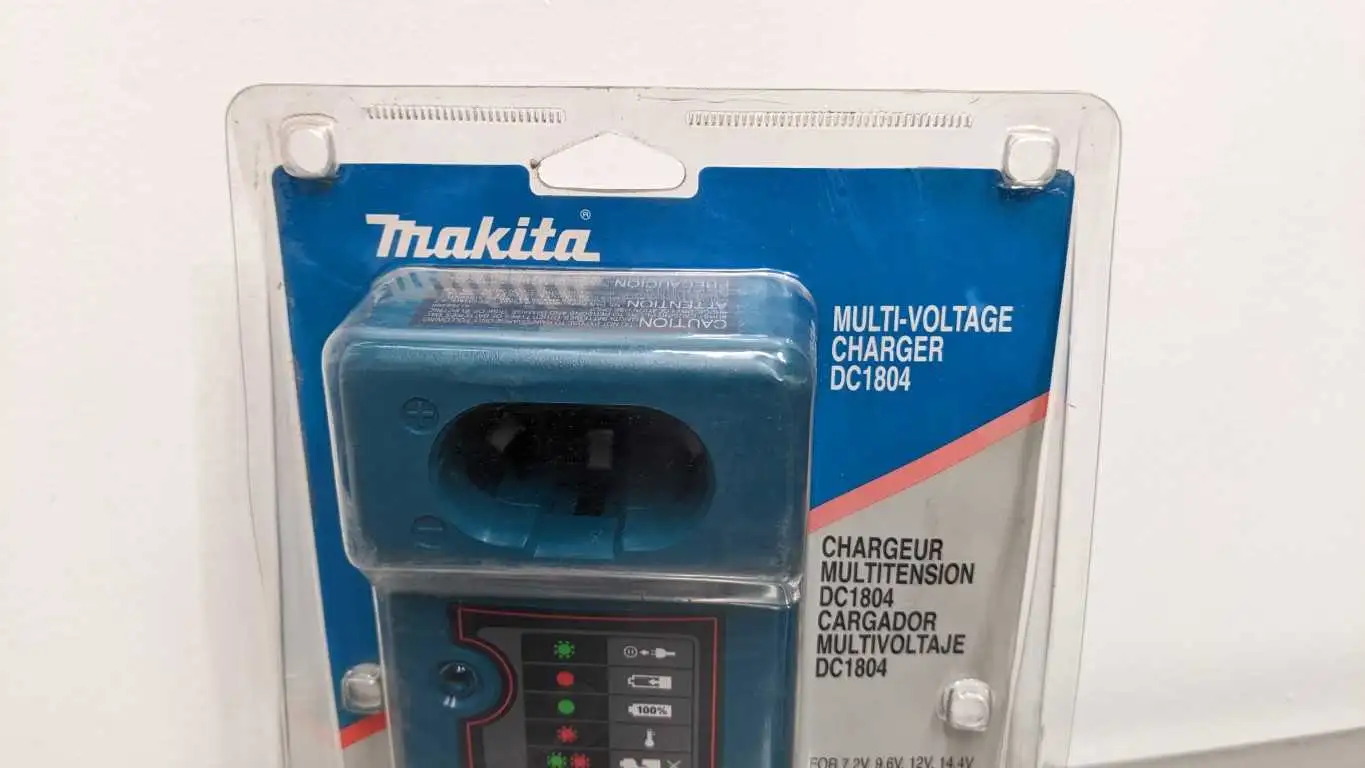 Makita DC1804 T Multi-Voltage Charger 7.2V 9.6V 12V 14.4V and 18V Ni-MH & Ni-Cd - Image 2