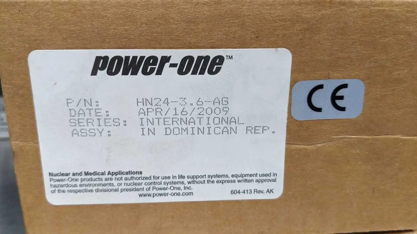 Power-One HN24-3.6-AG Linear Power Supply 100-240VAC to 24VDC New in Box - Image 11
