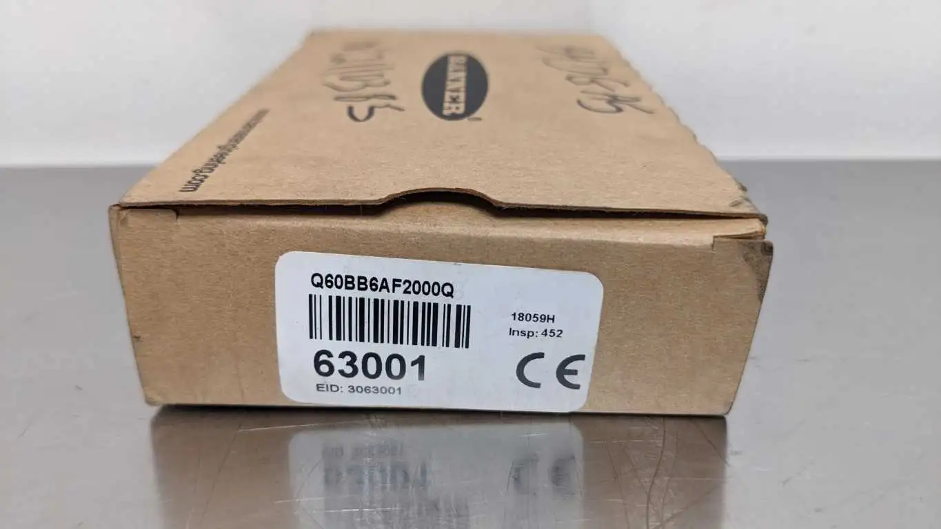 Banner Q60BB6AF2000Q Photoelectric Sensor 200-2000mm 63001 Adjustable Field - Image 7