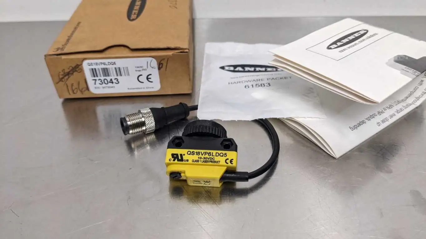 Banner QS18VP6LDQ5 Photoelectric Sensor 300mm 10-30, VDC 73043 - Image 2