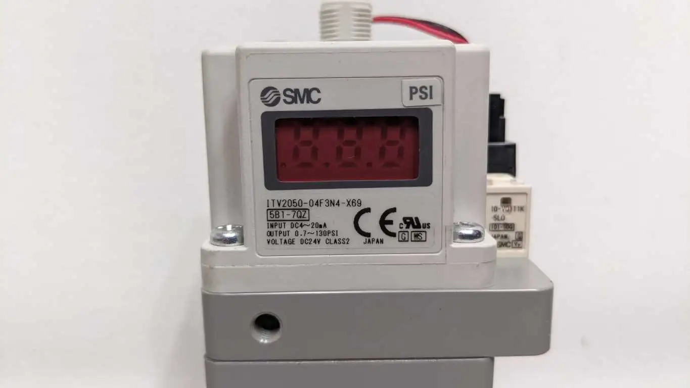 SMC ITV2050-04F3N4-X69 Electro-Pneumatic Regulator 130PSI 5B1-7QZ - Image 8