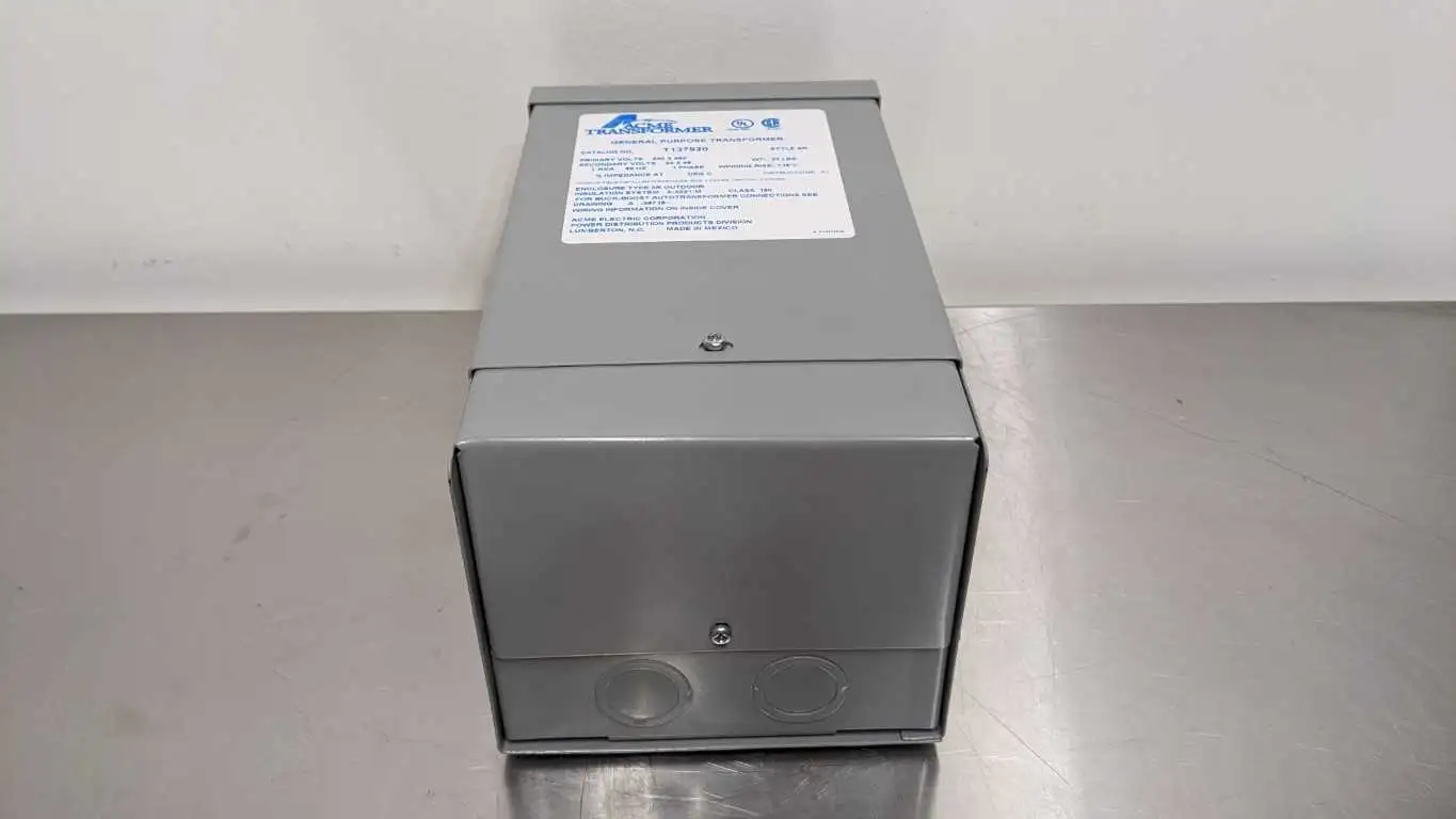 Acme T137920 General Purpose Transformer 1 KVA Pri 240 x 480 Sec 24 x 48 3R Outdoor - Image 9