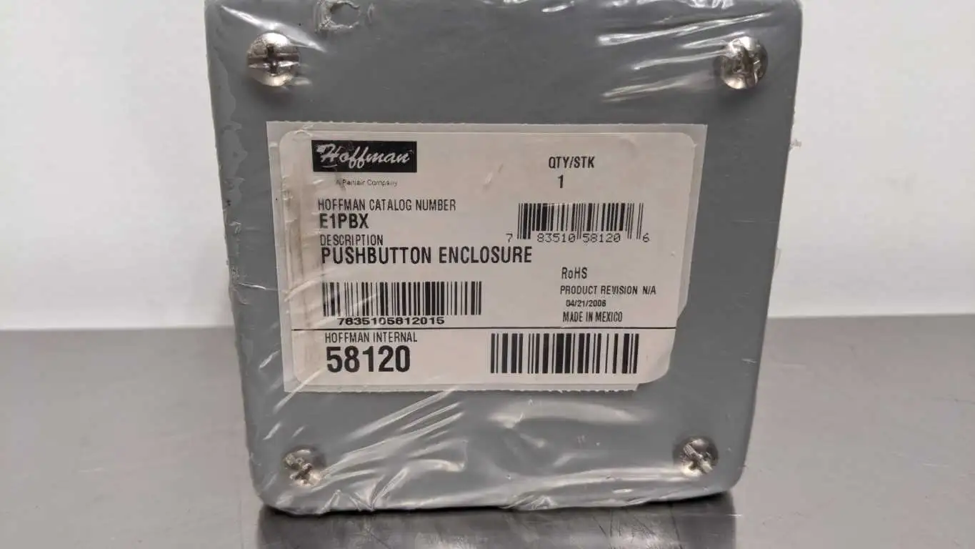 Hoffman E1PBX Pushbutton Enclosure 1PBx30.5mm 58120 - Image 7