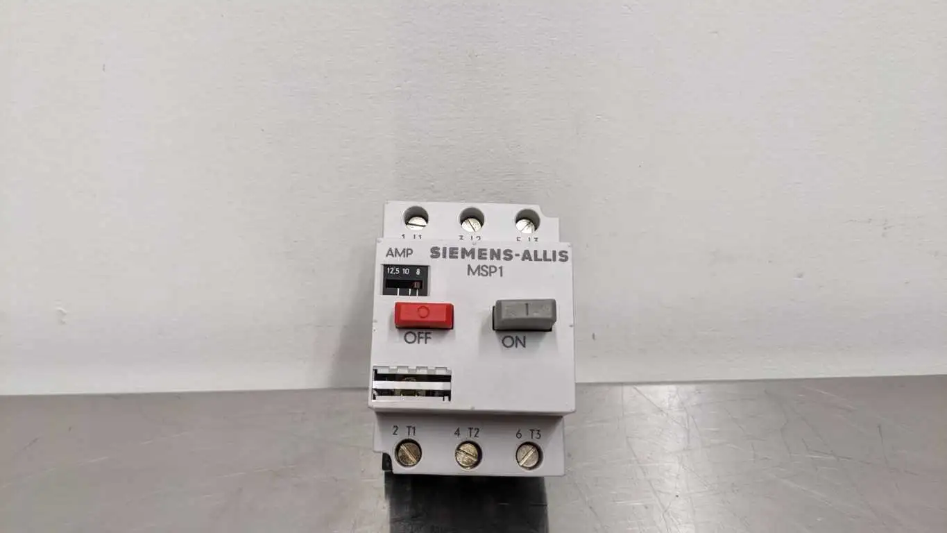 Siemens MSP10P Starter Protector 8-12.5A 115/200/230/380/460/575/600VAC - Image 4