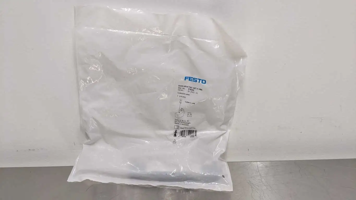 Festo VUVG-B14-T32C-AZT-F-1R8L Solenoid Valve 24VDC 574242 - Image 8