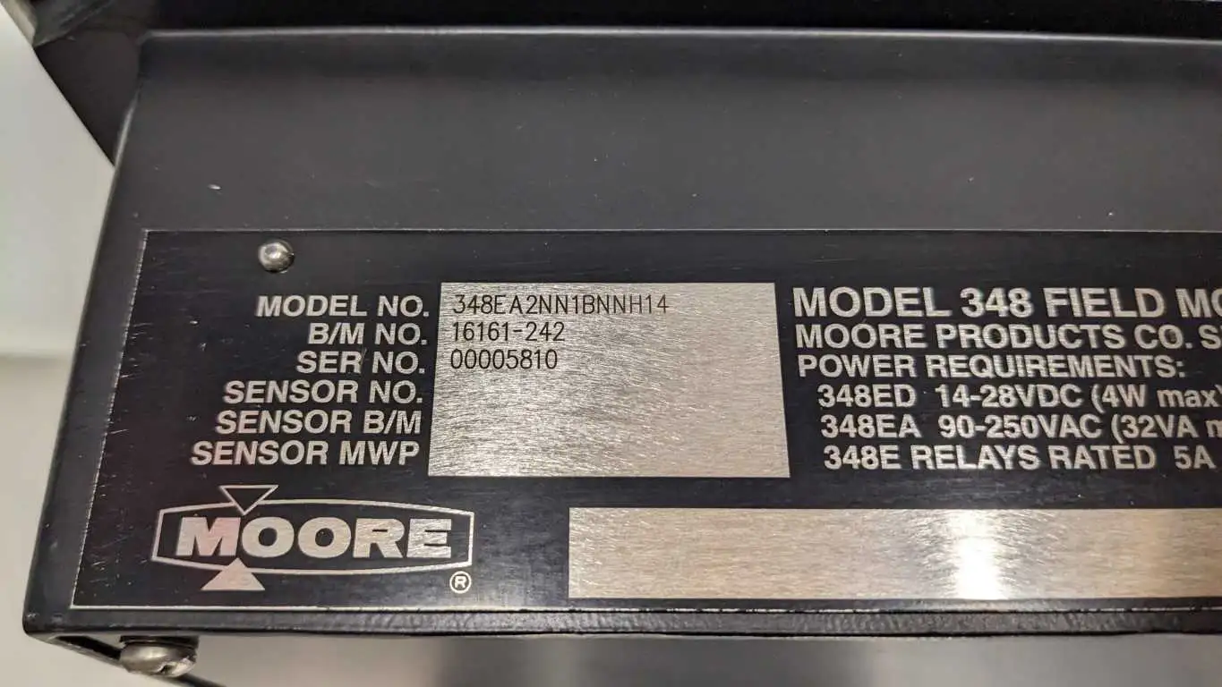 Moore 348EA2NN1BNNH14 Field Mounted Controller 90-250VAC 16161-242 Fieldpac - Image 12