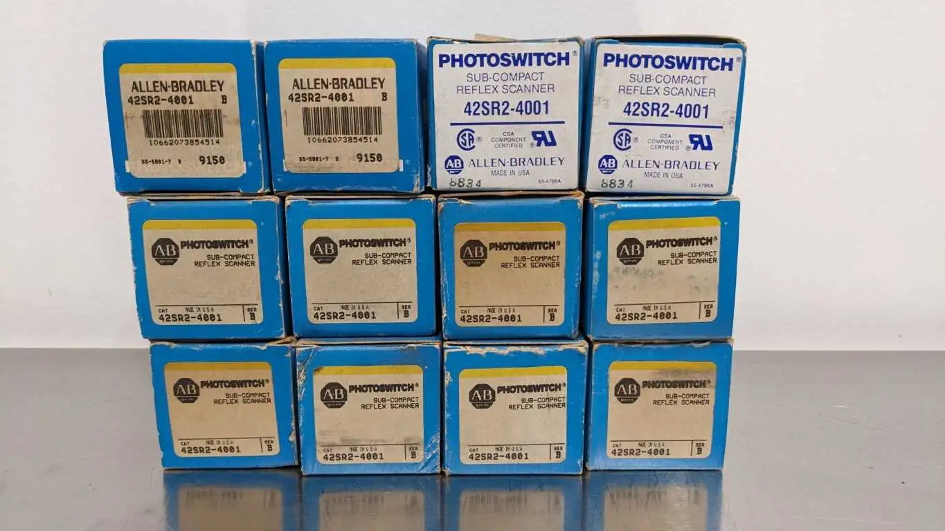 Allen-Bradley 42SR2-4001 Sub-Compact Reflex Scanner Ser B Photoswitch - Image 8