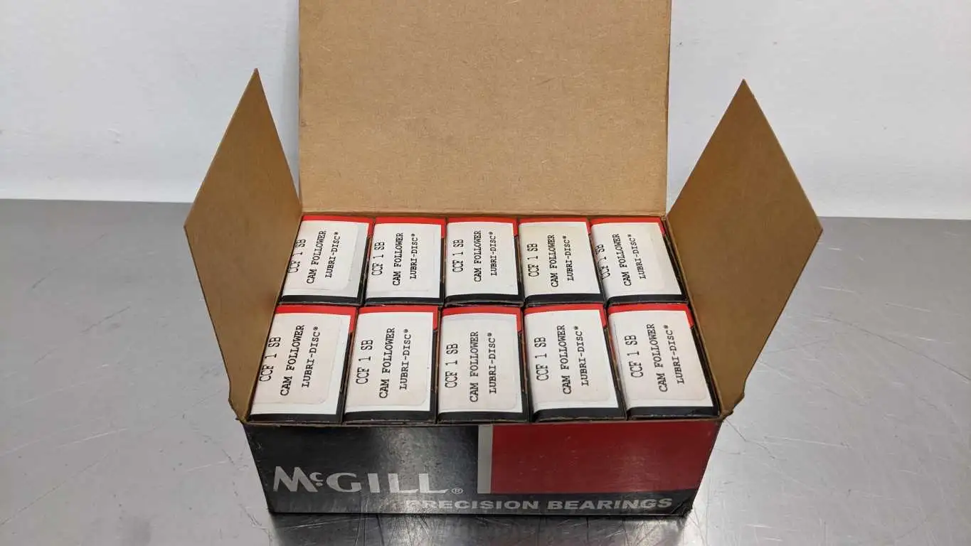 10 Pack McGill CCF 1 SB Cam Follower 1 inch Roller - Image 2