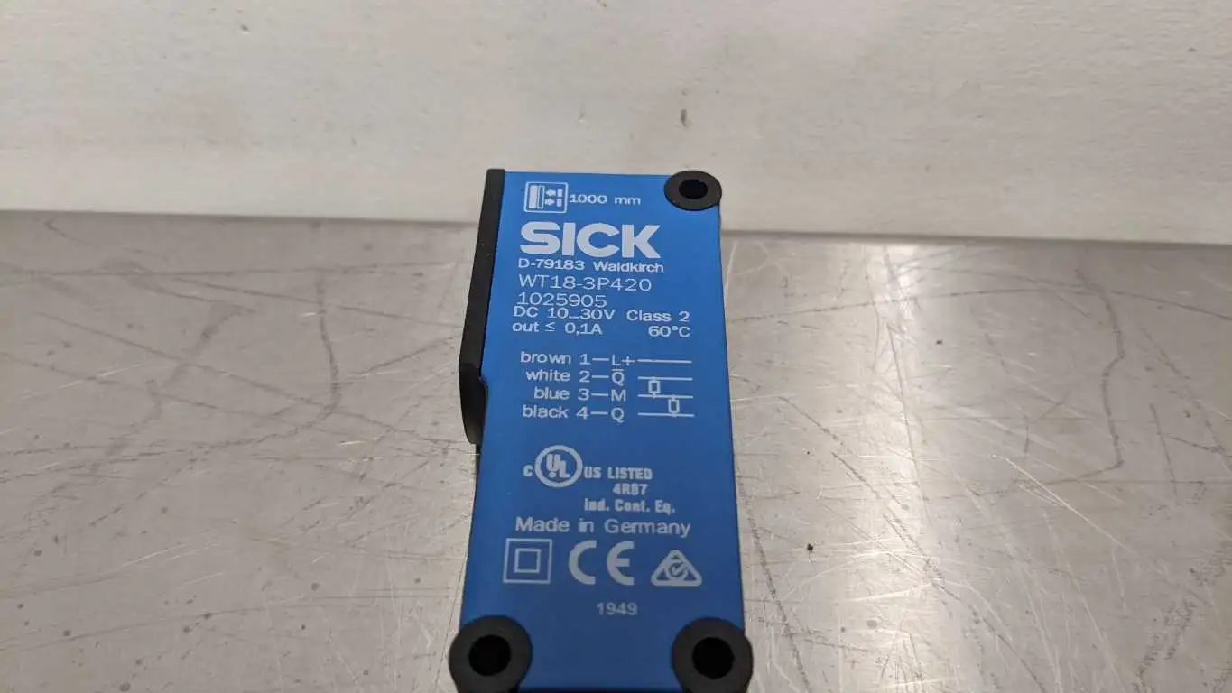 Sick WT18-3P420 Photoelectric Proximity Sensor 1025905 - Image 5