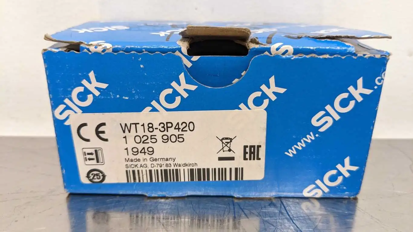 Sick WT18-3P420 Photoelectric Proximity Sensor 1025905 - Image 8