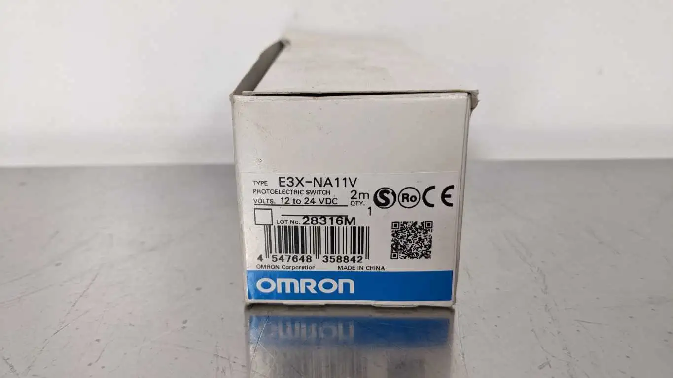 Omron E3X-NA11V Fiber Optic Amplifier 2m 12-24VDC - Image 6