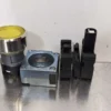 Siemens 3SB3 645-0AA31-0CC0 Illuminated Pushbutton 1NO Yellow ACDC Metal Round LED 24V - Image 2