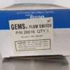Gems 26616 Flow Switch 1" FS-200 Adj Brass - Image 5