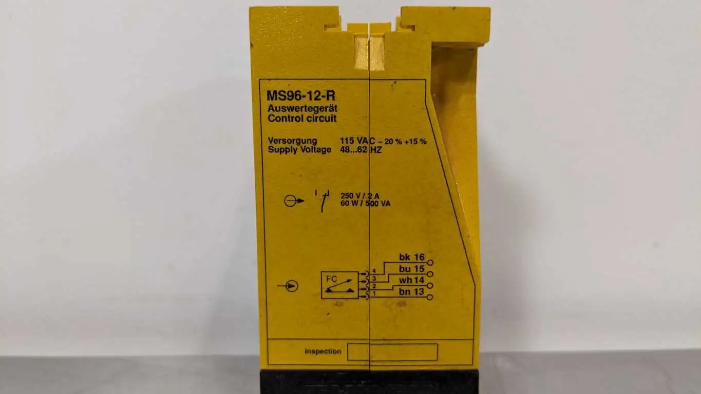 Turck MS96-12-R Flow Monitoring Control Circuit 115 VAC - Image 3
