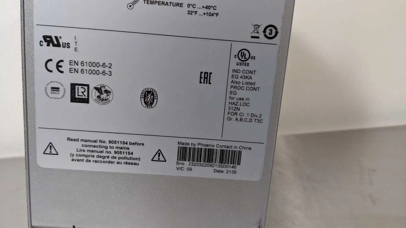 Phoenix Contact UPS-BAT/VRLA/24DC/12AH Battery Backup 12AH 24VDC - Image 14