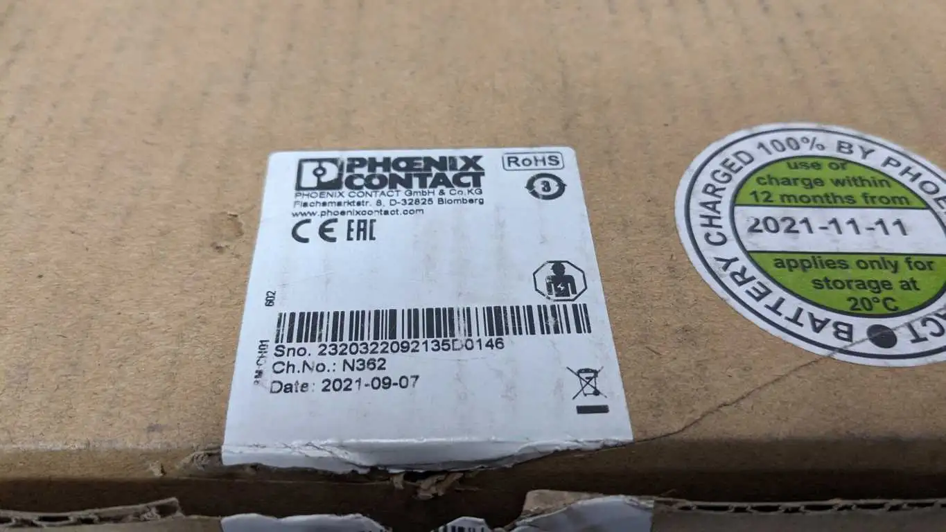 Phoenix Contact UPS-BAT/VRLA/24DC/12AH Battery Backup 12AH 24VDC - Image 17