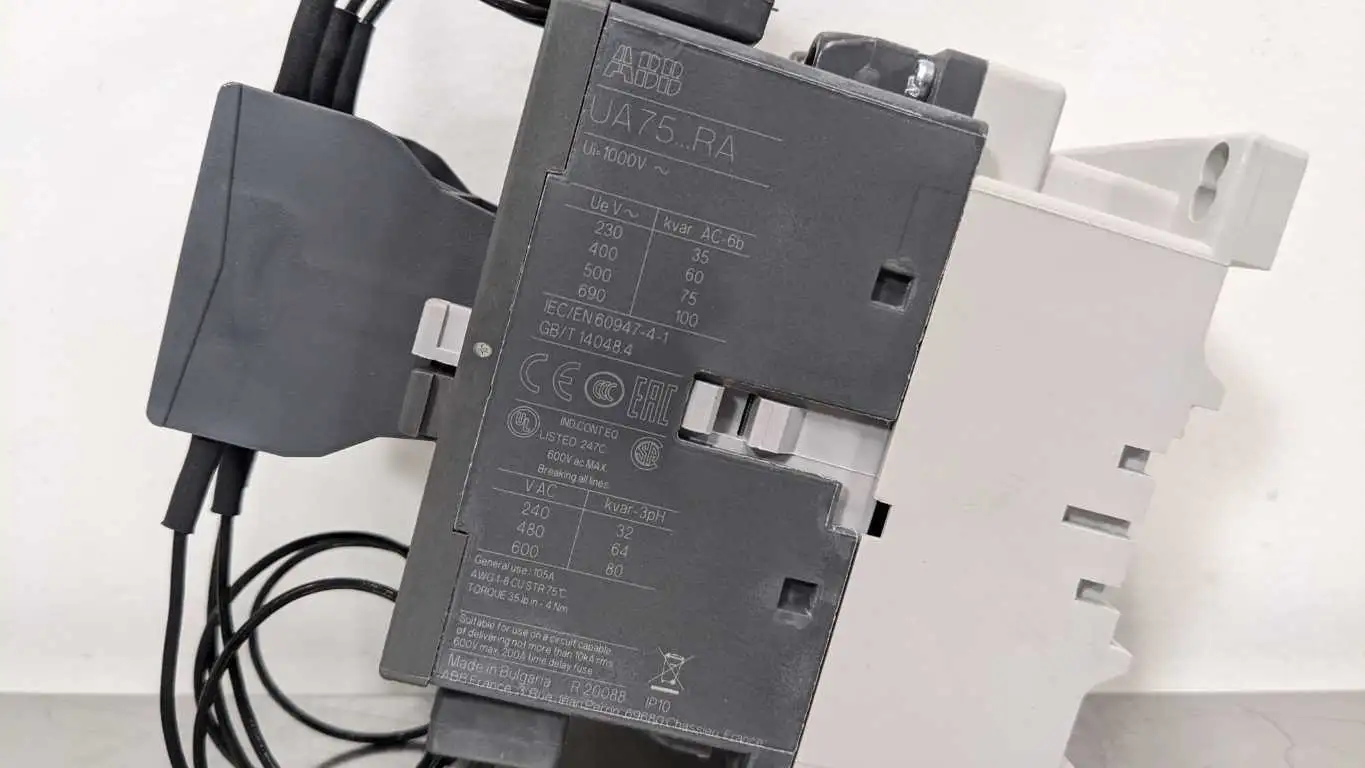 ABB UA75-30-00RA Contactor 220-230/230-240VAC 1SBL411024R8000 - Image 6