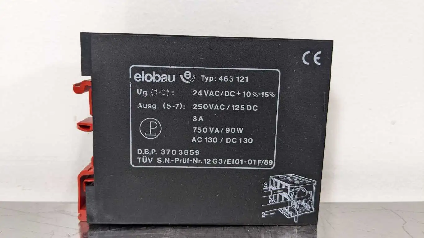 elobau 463 121 Central Control Unit 24VAC/VDC 3A - Image 4